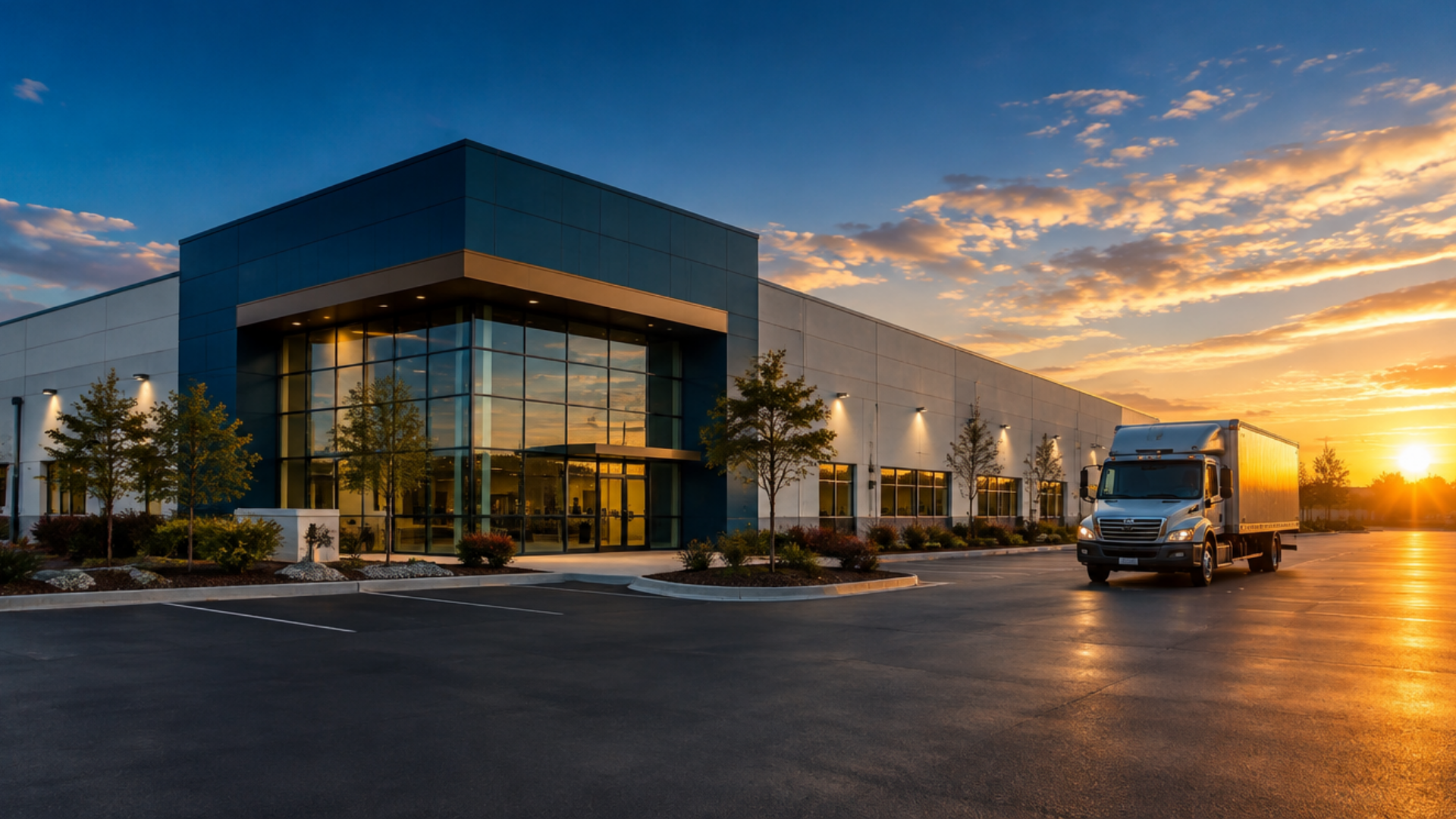 Commercial Vehicle Delivery to a New Branch